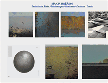 Tablet Screenshot of maxhaering.de